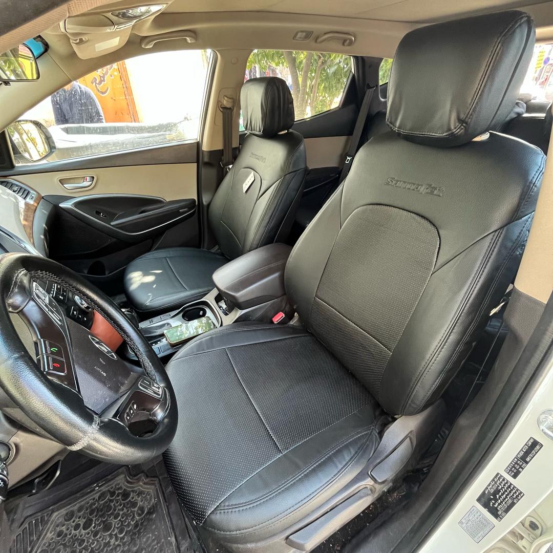 روکش صندلی سانتافه طرح فابریک چرم روکش صندلی سانتافه طرح فابریک چرم