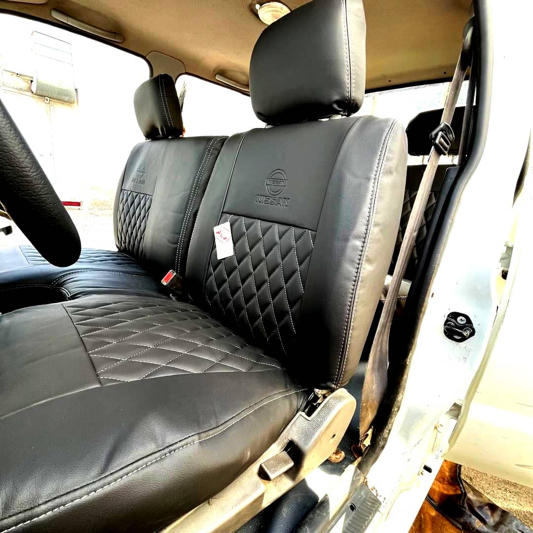 روکش صندلی نیسان پیکاپ طرح فابریک چرم روکش صندلی نیسان پیکاپ طرح فابریک چرم