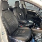 روکش صندلی تارا طرح فابریک چرم