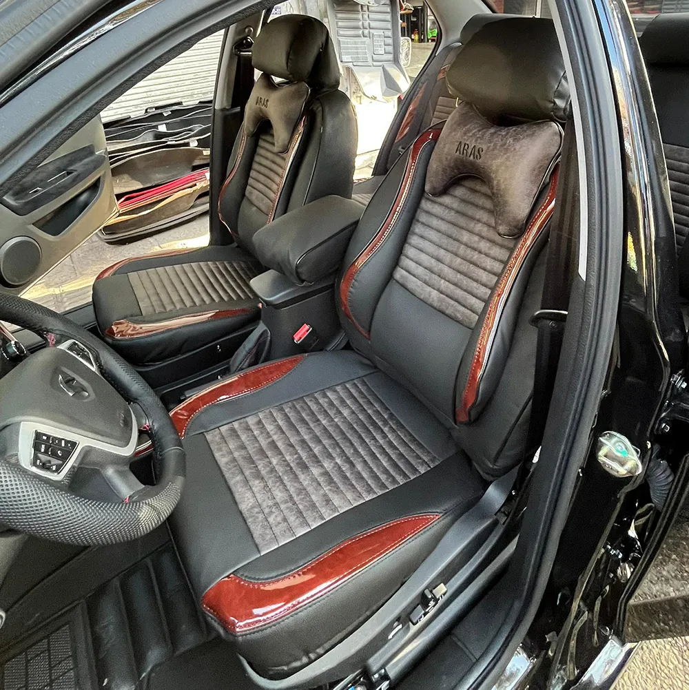 روکش صندلی دنا طرح پلاس چرم مخمل روکش صندلی دنا طرح پلاس چرم مخمل