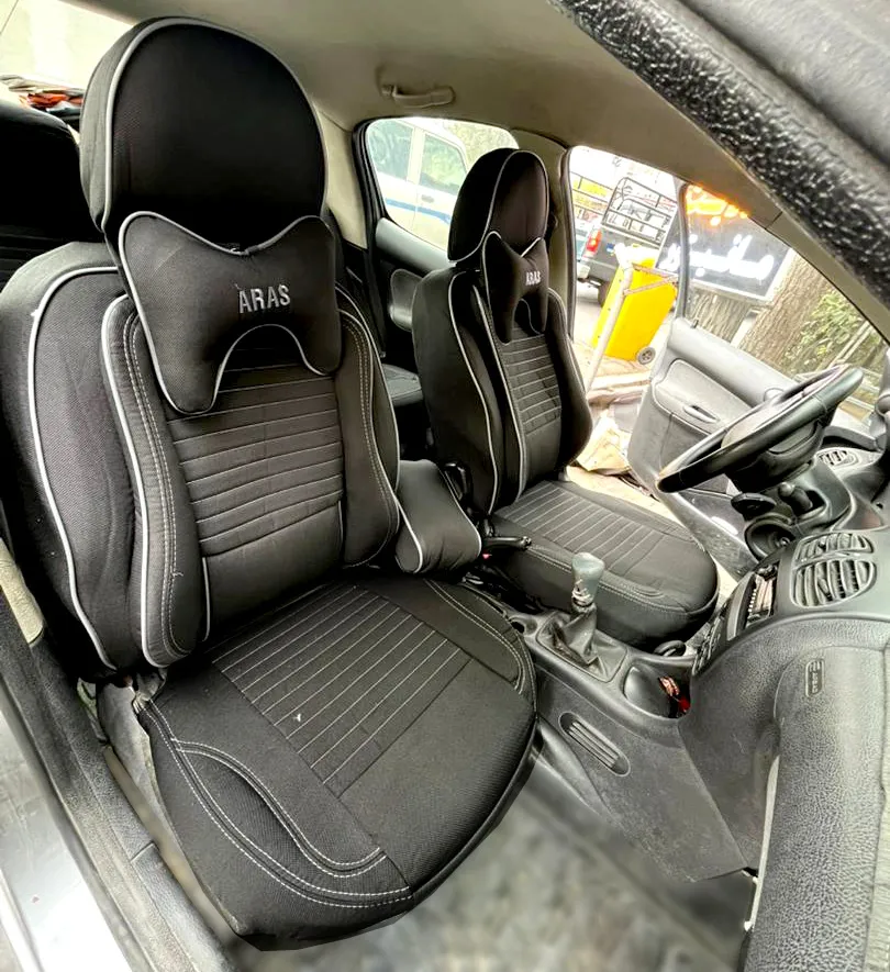 روکش صندلی خودرو پژو 206 پارچه کتان طرح پلاس رنگ طوسی روکش صندلی خودرو پژو 206 پارچه کتان طرح پلاس رنگ طوسی