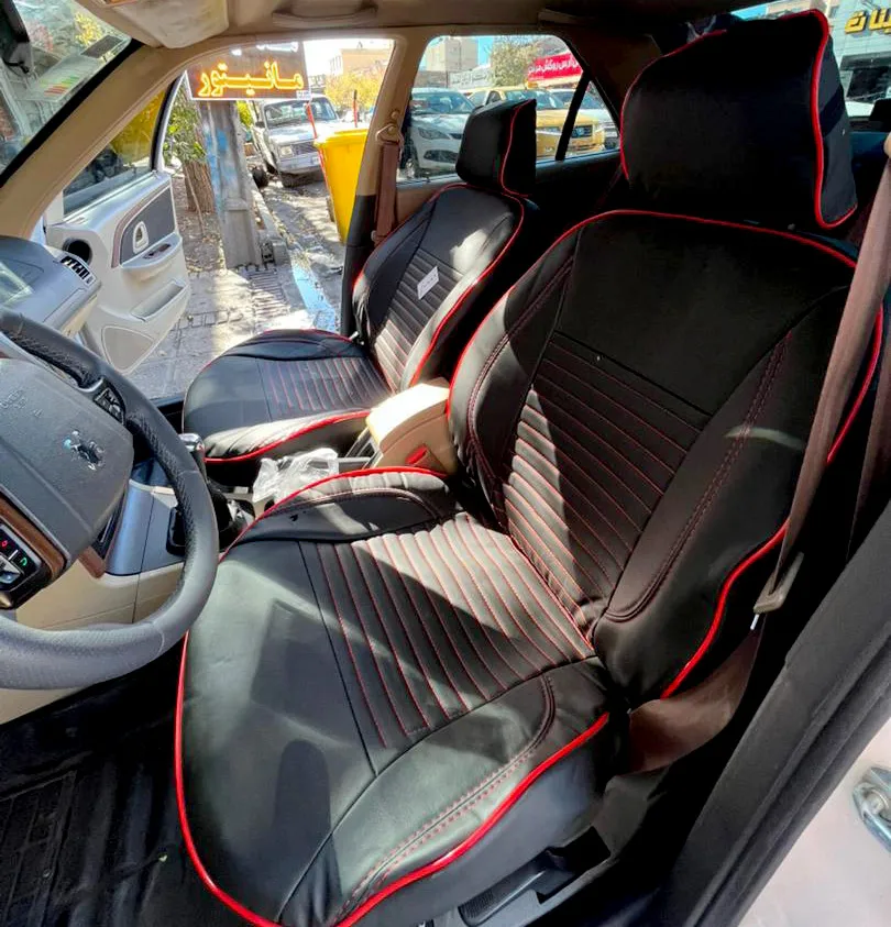 روکش صندلی پژو پارس جدید ( پرشیا جدید ) طرح ارس جنس چرمی روکش صندلی پژو پارس جدید ( پرشیا جدید ) طرح ارس جنس چرمی