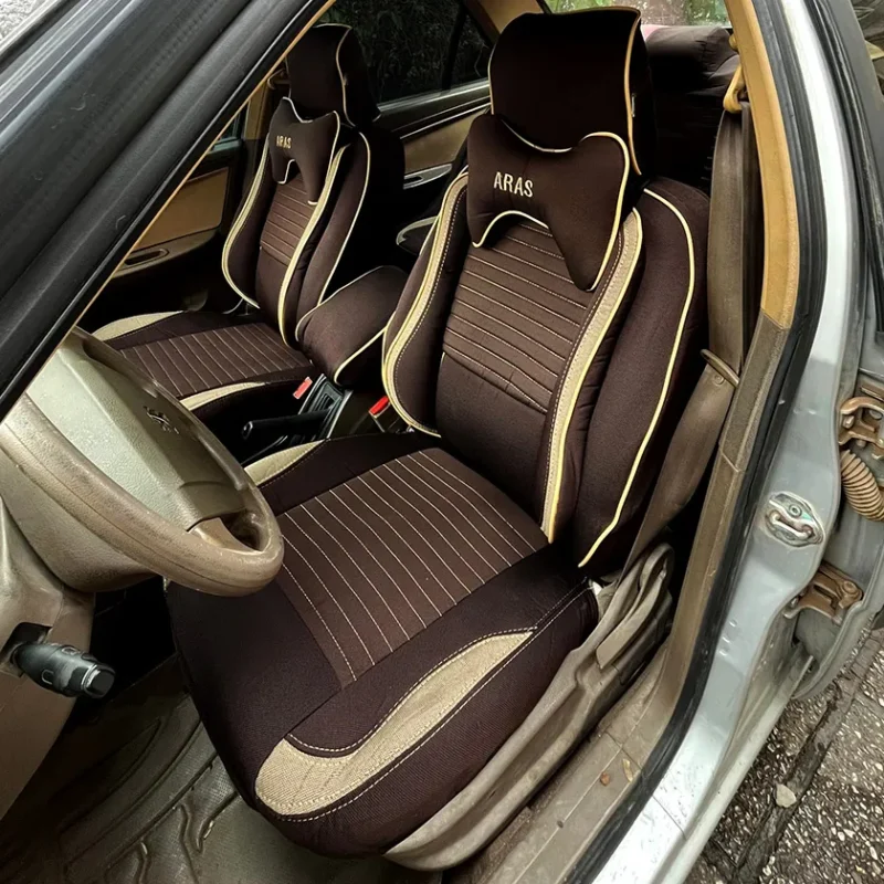 روکش صندلی پژو 405 طرح پلاس پارچه ای